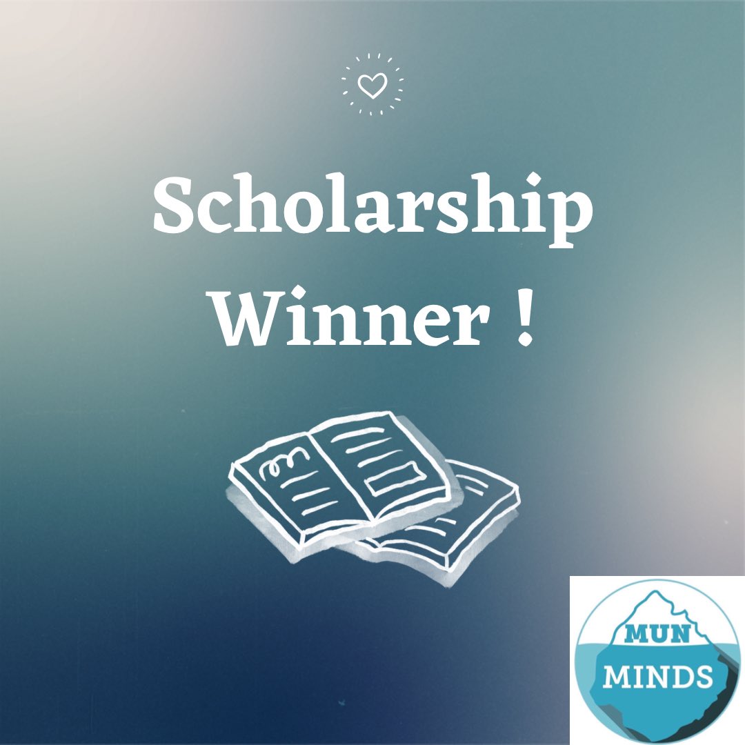 munminds's tweet photo. Congratulations to the winner of the MUN Minds scholarship!💙🧠 https://t.co/yrjSyFhEDB