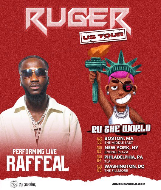 _Raffeal's tweet photo. Honored and blessed to be a part of the @rugerofficial U.S TOUR big shout out to duckconcept for the opportunity can’t wait to rock the stage &amp; see all the beautiful faces at each city ❗️🎸

BUY YOUR TICKETS NOW ❗️❗️ LINK IN MY BIO 

https://t.co/ntojVfXrQi https://t.co/dHmZWakWXq