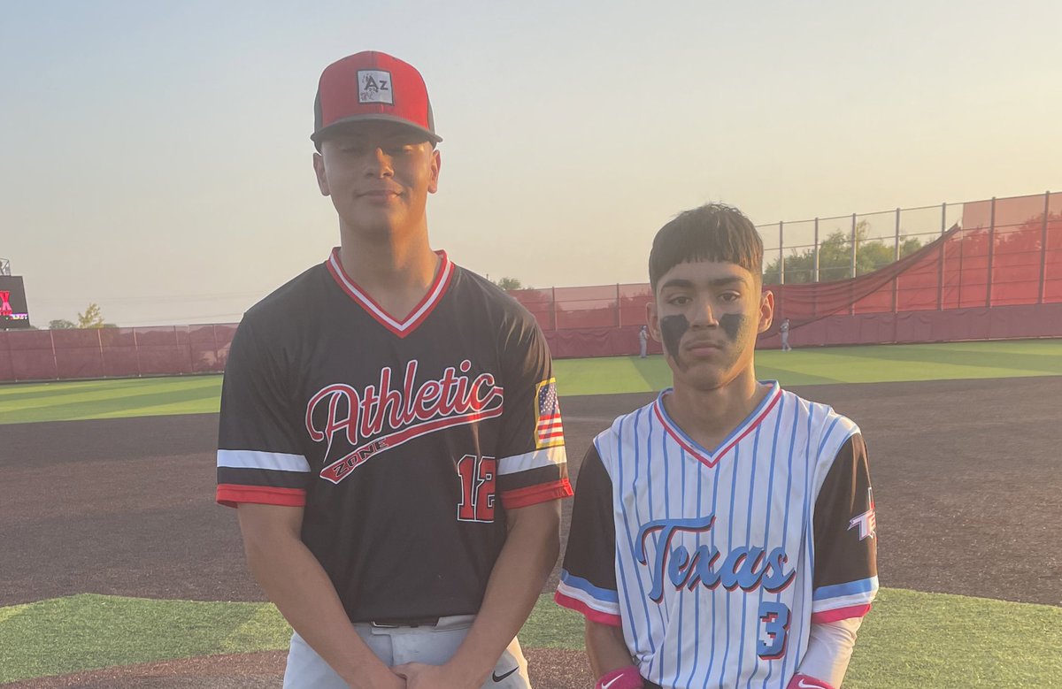 RB_Tournaments's tweet photo. https://t.co/EH8RuOB4sE
10+ College Coach Showcase Tournament
 
Athletic Zone Baseball
🆚
Texas 27’s
 
PoG: Christian Salazar 4-4, 2 3B
Jaylen Chapa : 1-3, 2B

34 straight college coach showcase tournaments with MORE colleges attending than promoted.

#RBTournaments https://t.co/Q0eKeJz18t