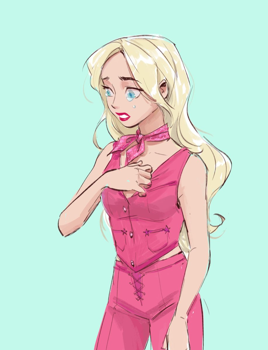 sad barbie