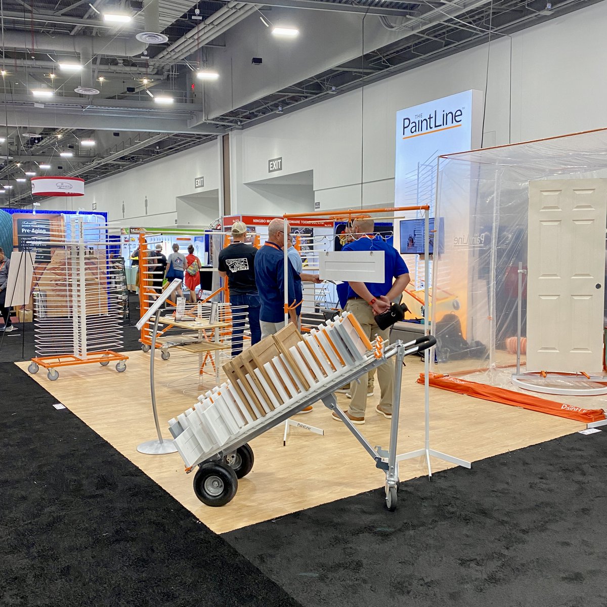 paintlineco's tweet photo. What better way to spend Day 3 of AWFS then with PaintLine!! All these amazing moments and we still have 1 more day to enjoy more!! 🥳

#paintlineco #awfs #awfs2023 #tradeshow https://t.co/ucgt8uEHHN