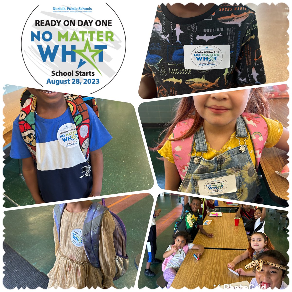 1audreywilliams's tweet photo. Last day of @NPSchools_VA Summer Camp with the greatest Center Leader, awesome Teachers and staff, and amazing students…and the all agreed that they will be Ready On Day One: No Matter What! School starts August 28, 2023.
#ROARingTogether🦁 #ReadyOnDayOne
#NoMatterWhat! https://t.co/p4MlrhgFqf