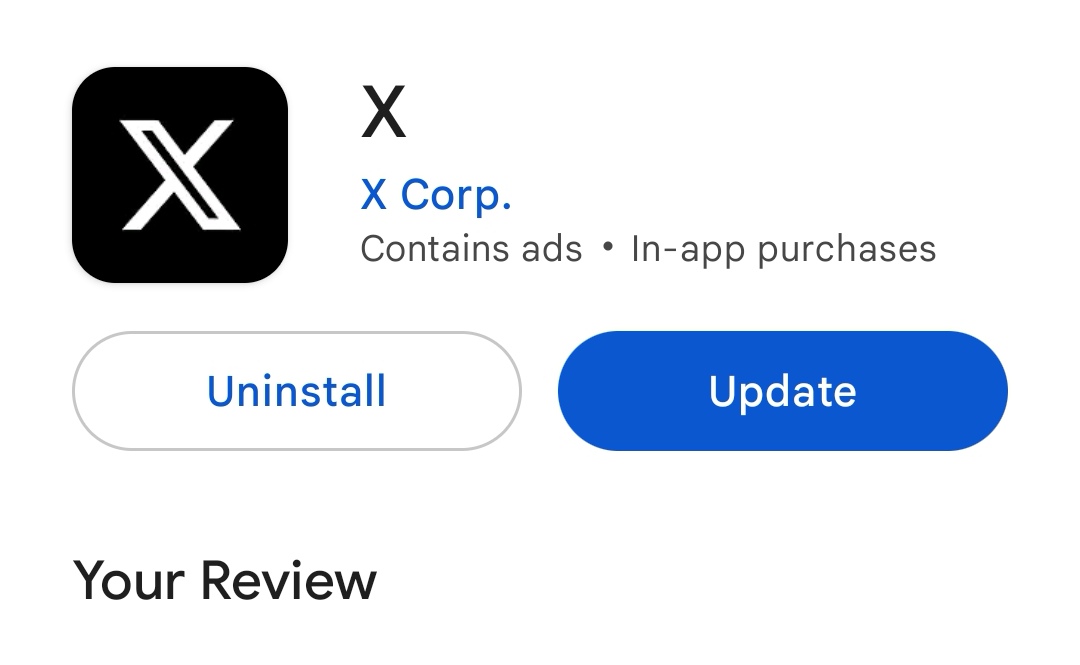 The update is finally here. Update? Y/N