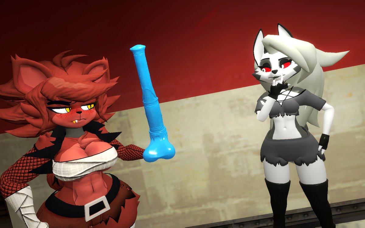 R3D_arts's tweet photo. Pt.4 of the "Foxy and The Giant Horse Cock" Arc! Foxy can't seem to figure out how to get it all the way in, so she asks a friend...
#fredina #nsfw #helluvaboss #fnia #cryptiacurves https://t.co/KH1gsHuCBl
