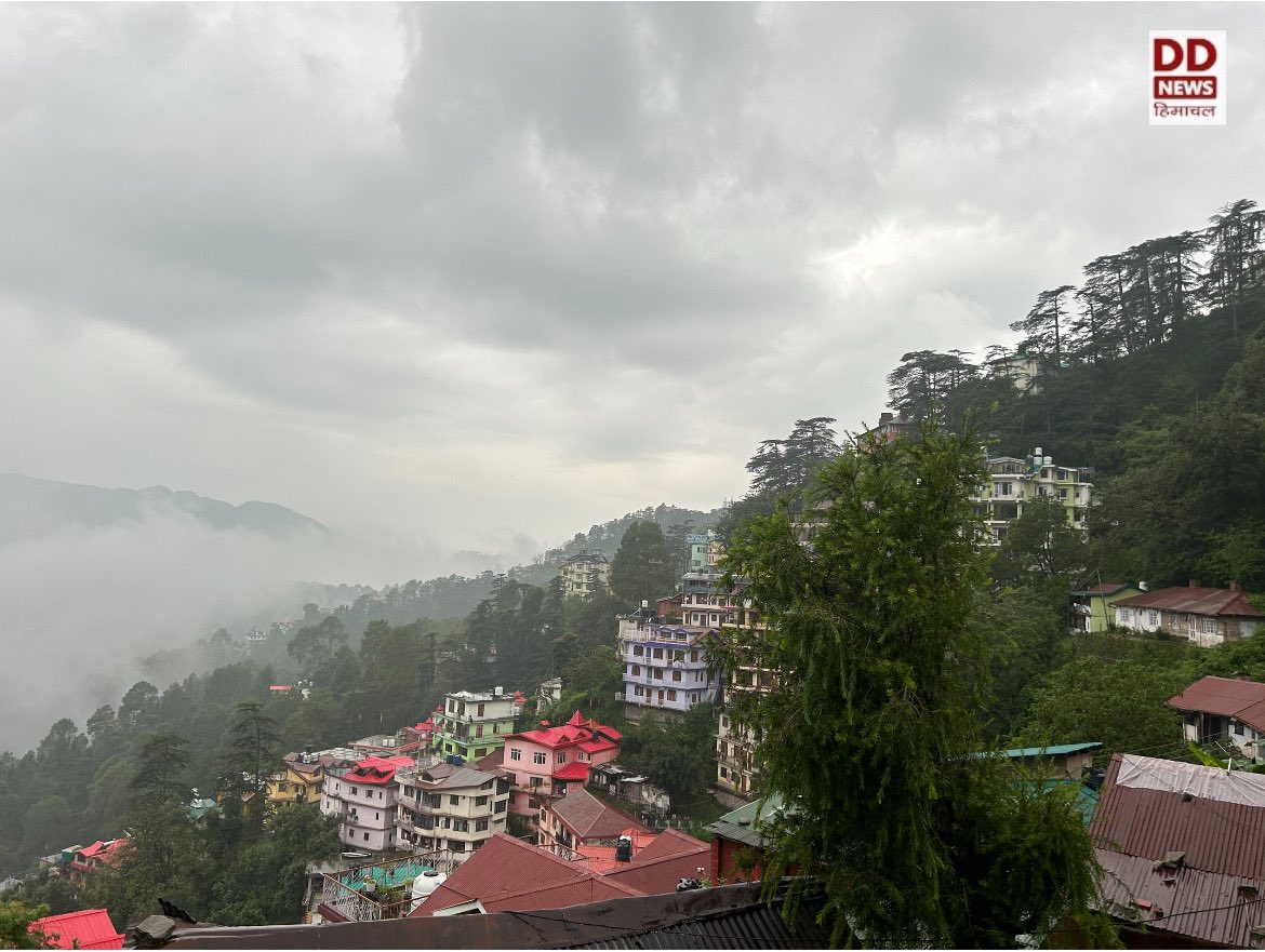 शिमला में बारिश शुरू।
<a href="/PIBShimla/">PIB in Himachal Pradesh</a>