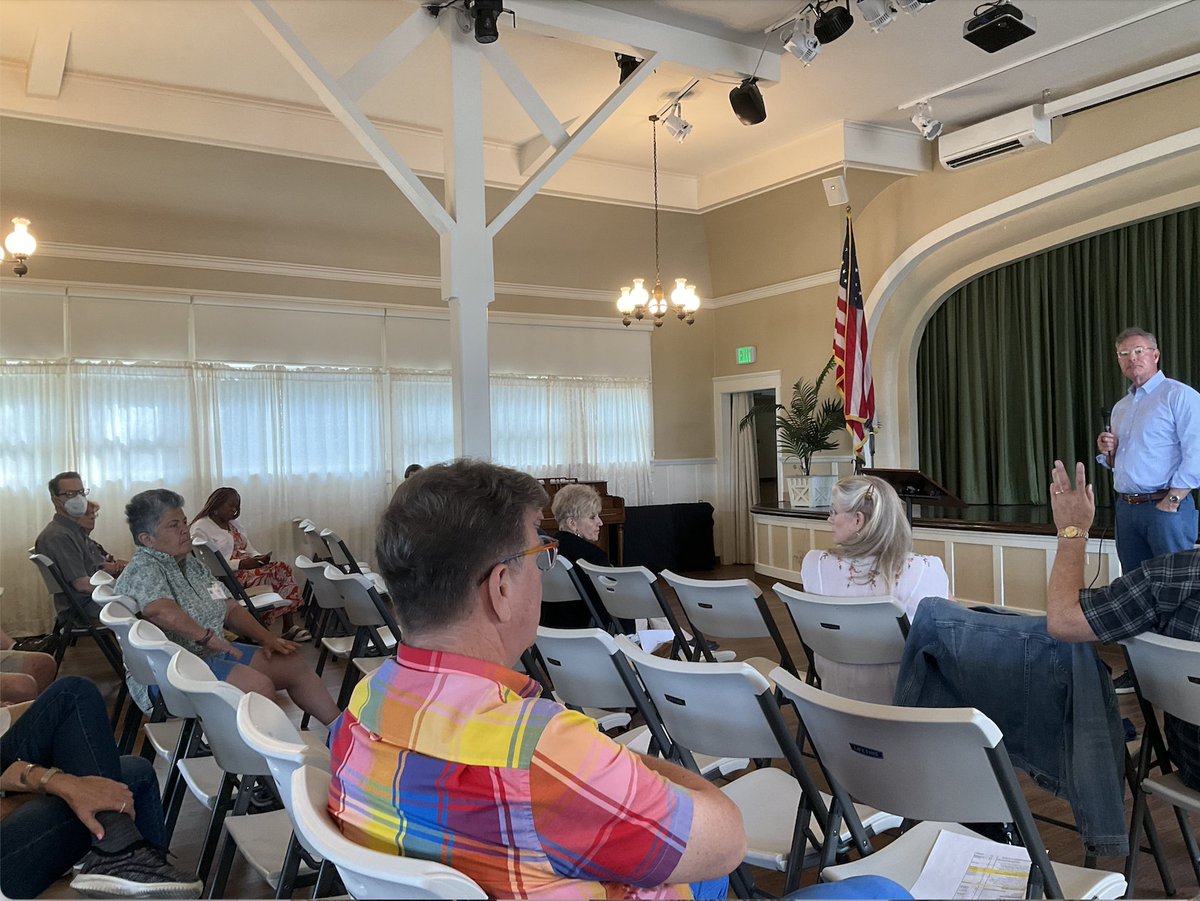 LoriSaldanaSD's tweet photo. Please VOTE FOR  @Monica4SanDiego 
for COUNTY SUPERVISOR in the D4 Special Election

Today I was told to provide corrections re:a post from yesterday, about the Sunday July 23 meeting of the @PointLomaDem Democratic Club
- @RepScottPeters spoke and mentioned the different ways Republicans deal with immigrants from Ukraine vs. those from Latin American countries. 

During the Q&A I followed up and asked Scott about the racial bias in ads sent out by #SDPOA re:@CD4Monica 
- I asked if he would denounce those ads even though he has endorsed her opponent, #jgoldbeck

Me: You’ve endorsed her opponent. I’m waiting for #Democrats to speak out against these ads because they really are dog whistles to racism and they portray Monica Mongtomery in very unpleasant images. 

@scottpetersSD: "I have not seen the ads but they’re sort of, they’re accusing her of being a police defunder, I guess that’s it?"

Me: "Right..."

#scottpetersSD: "That, that’s not racist. 
- Being a police defunder is an argument about policy I think. Isn’t it? Or I mean, is there something I’m missing?"

Me: "The ads portray her as many ads against people of color, including myself, have done in the past: 
- Grainy black and white photo
- They’ve darkened her skin..."

#Scottpeters50: "...They’re making her scary?
... okay, I’ll look out for that."

In retrospect: I'm not sure which is scarier: 
-The misleading #sdpoa  ads sent out against #Monica4SanDiego 
Or 
- @scottpeters50's inability to acknowledge and articulate the racist tropes used against a Black woman candidate, to scare people about policing reform.

For more information about these ads see: https://t.co/herl8vcYfP