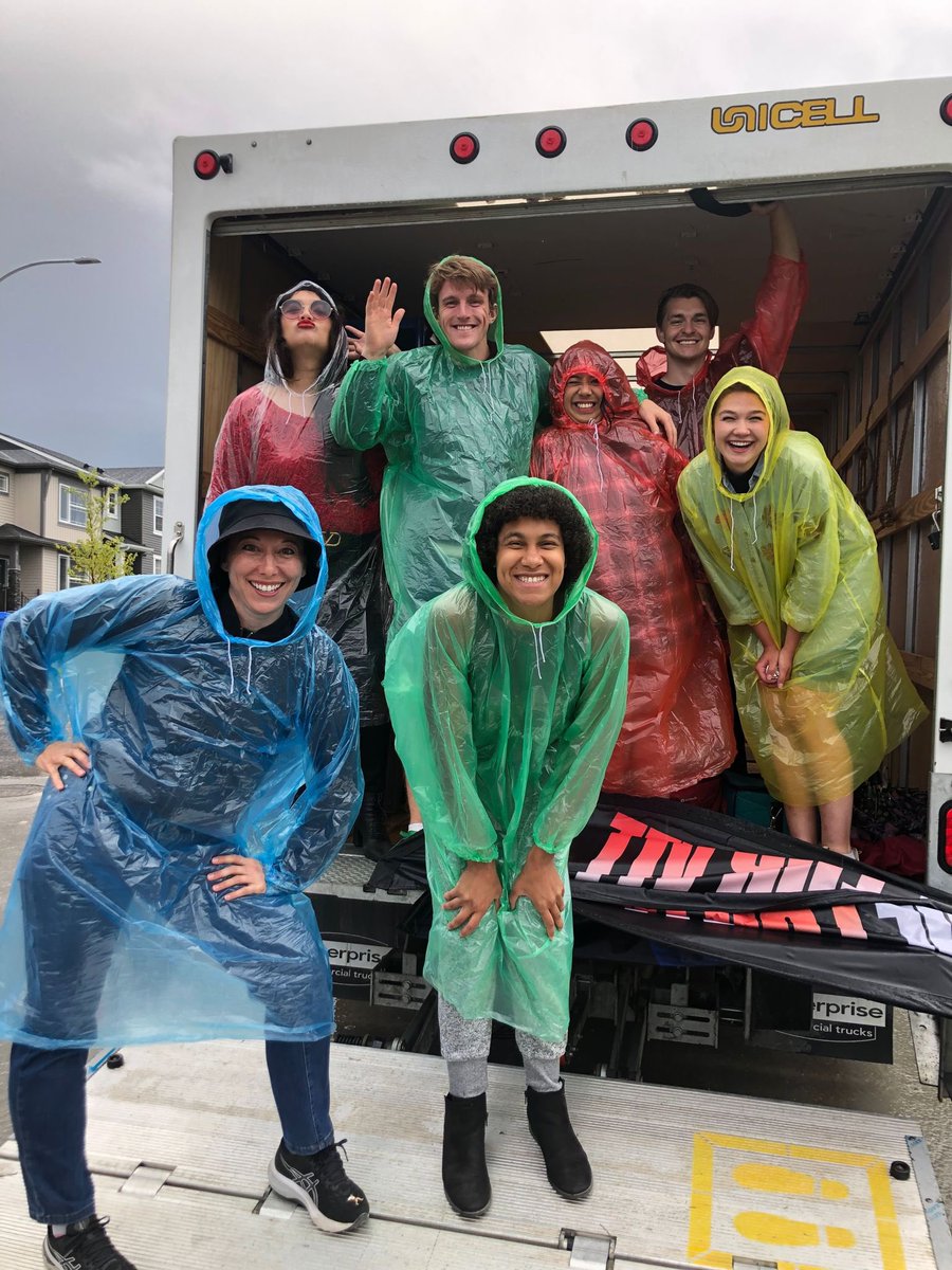 Not the costumes our cast wanted to wear tonight! 
Hope we get to play for you tomorrow night at 7pm (Jack Long Park - <a href="/InglewoodYYC/">Inglewood Calgary</a>) #yyc