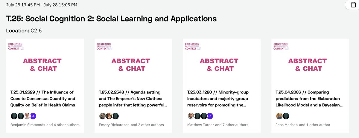 At #cogsci2023? I’ll be talking today about how people reason about information cascades &amp; social power in sequential updating

tl;dr — people think powerful people can “flip” consensus, esp if they can get others' support early, before anyone contradicts them