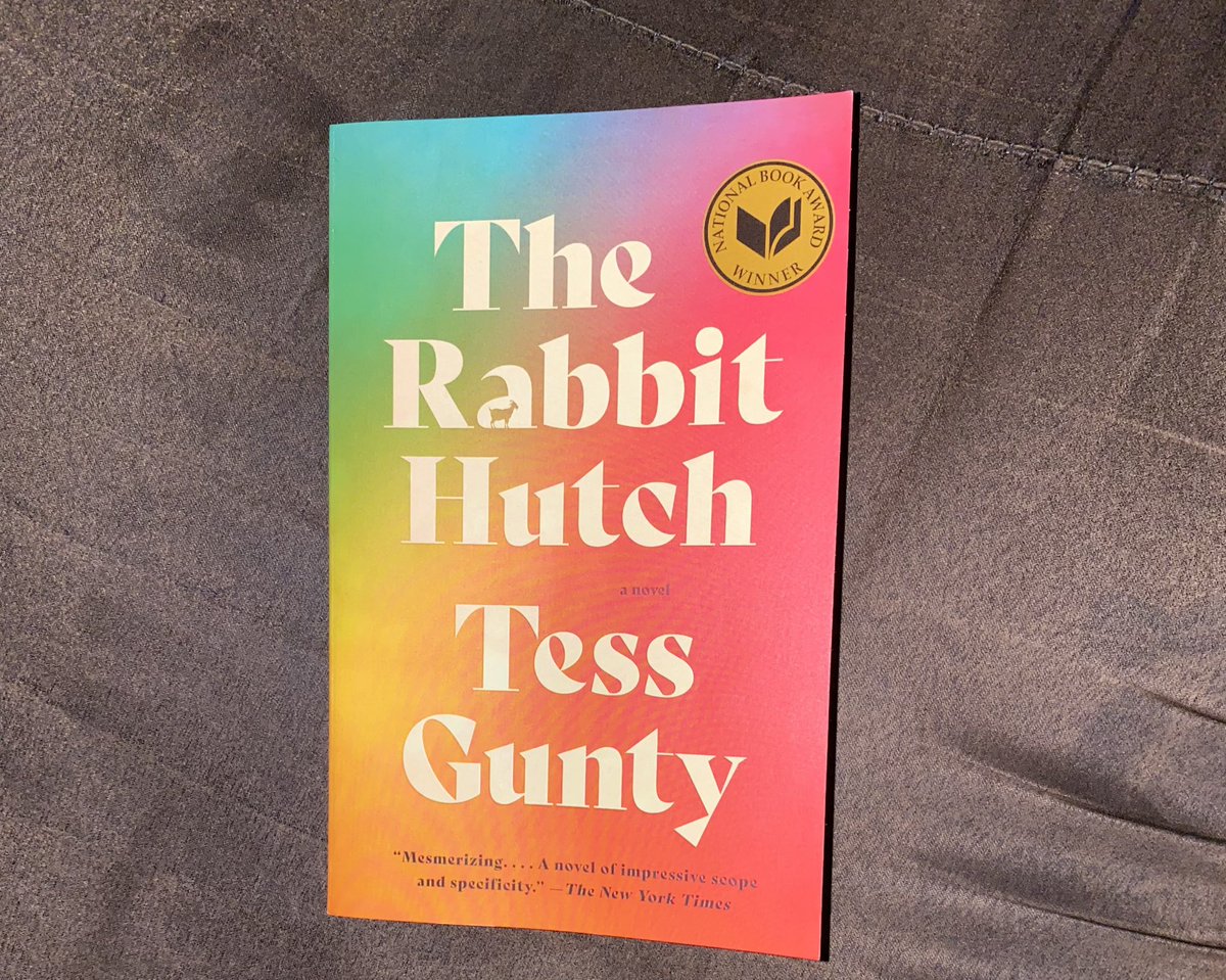 ChrisStingray's tweet image. The Rabbit Hutch by Tess Gunty totally deserved the National Book Award. This is going to be a future classic. #booknerd #therabbithutch #tessgunty