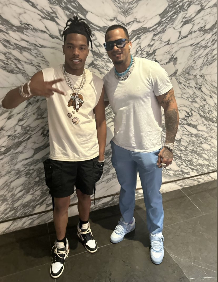 RaysTheRoofTB's tweet photo. Photos you never thought you would see:

Wander Franco &amp; Lil Baby https://t.co/CJy6fT3Gsd