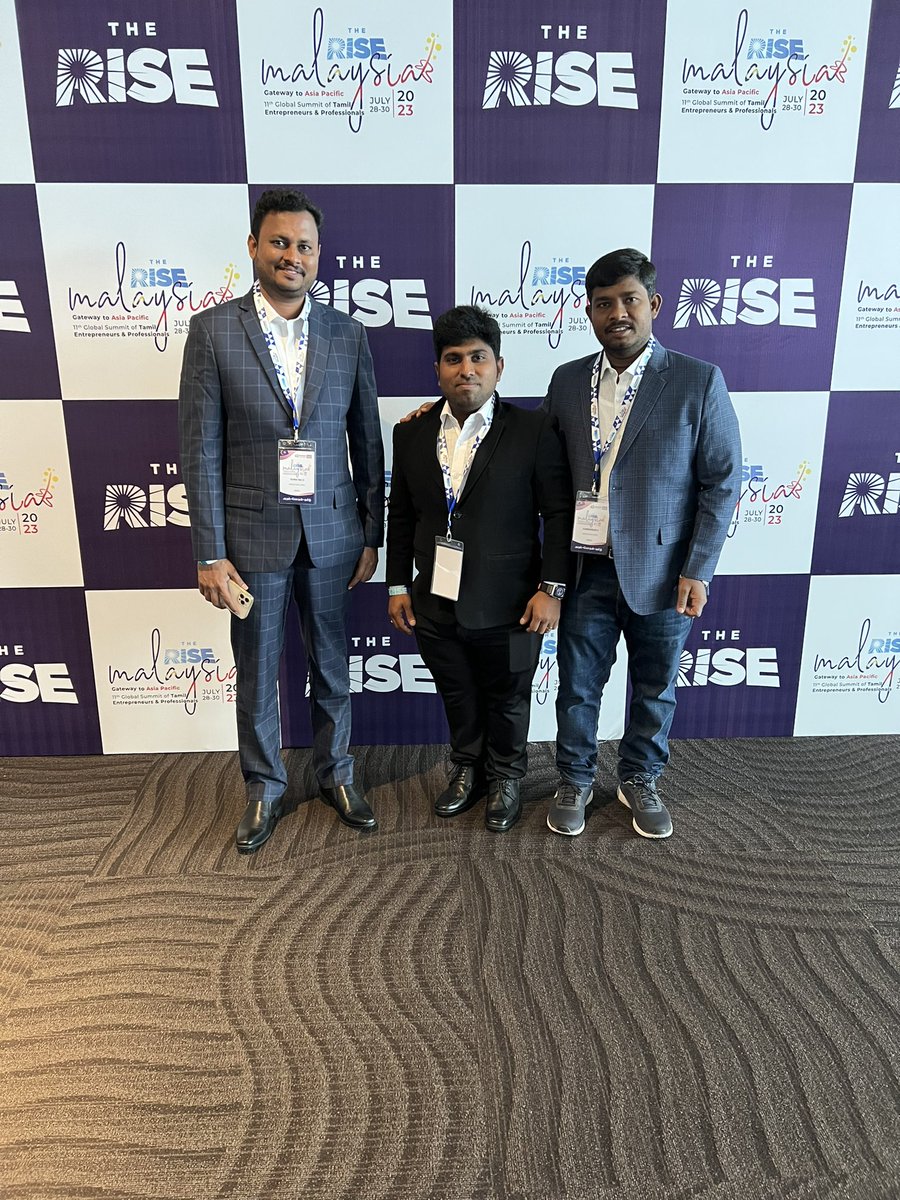 5_enterprises's tweet photo. THE RISE MALAYSIA 2023 11th GLOBAL SUMMIT OF TAMIL ENTREPRENEURS &amp; PROFESSIONALS MEET #Sukumar #durgadevi #durairaj #Suganthi #Ajay #Sanjay #sudha #Srinivasan #Rex #Dinesh https://t.co/V5wREbv6po