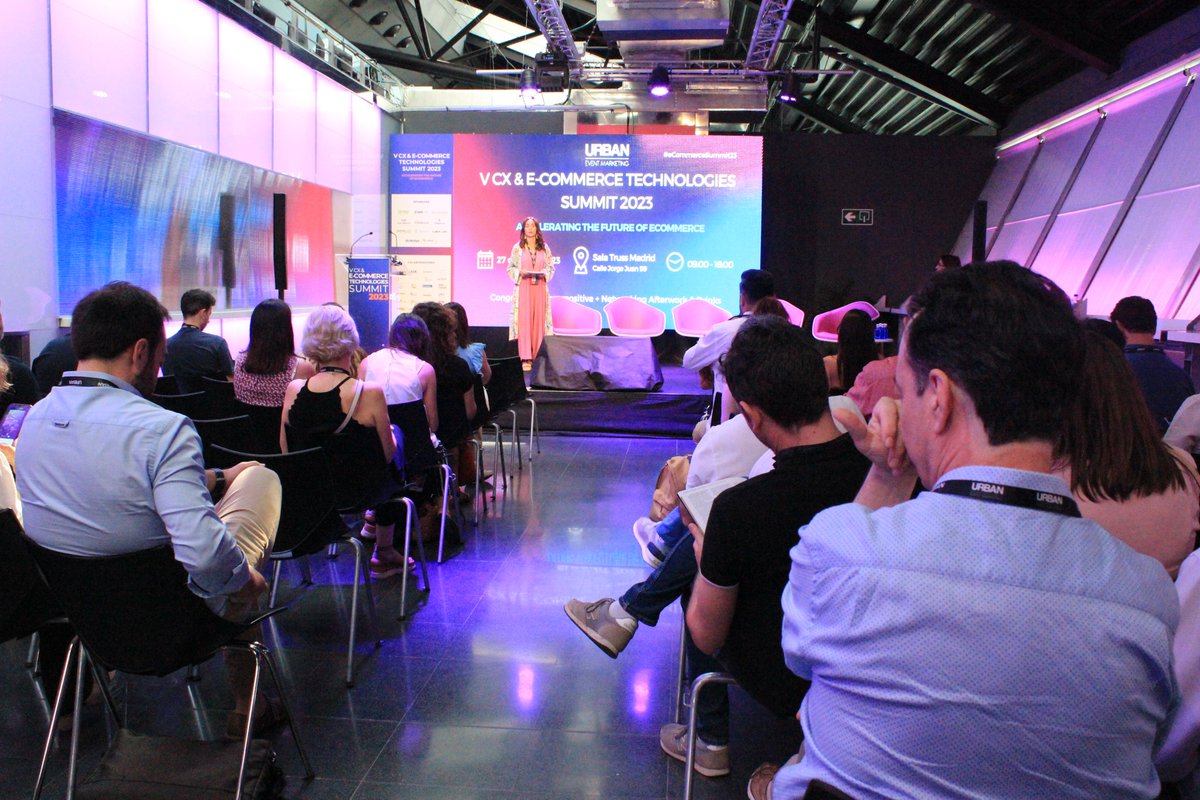 UrbanEventMkt's tweet photo. ℹ El pasado 27 de junio celebramos en la sala Truss de Madrid el evento presencial V CX & E-COMMERCE TECHNOLOGIES SUMMIT 2023 - #eCommerceSummit23.
Si te quedaste con ganas de aprender de la mano de los expertos las últimas #tendencias del sector #ecommerce y #casosdeéxito, o simplemente quieres revivirlo, aquí puedes ver las ponencias. 👇
👇 👇 Accede al vídeo resumen aquí: 👇 👇
https://t.co/fW5dJsUgKV
👇 👇 Accede al todos los vídeo de las ponencias aquí: 👇 👇
https://t.co/bLAtojQF1h
ℹ Consulta más información sobre nuestros #eventos en