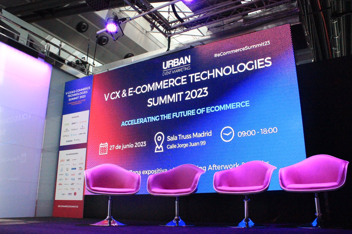 UrbanEventMkt's tweet photo. ℹ El pasado 27 de junio celebramos en la sala Truss de Madrid el evento presencial V CX & E-COMMERCE TECHNOLOGIES SUMMIT 2023 - #eCommerceSummit23.
Si te quedaste con ganas de aprender de la mano de los expertos las últimas #tendencias del sector #ecommerce y #casosdeéxito, o simplemente quieres revivirlo, aquí puedes ver las ponencias. 👇
👇 👇 Accede al vídeo resumen aquí: 👇 👇
https://t.co/fW5dJsUgKV
👇 👇 Accede al todos los vídeo de las ponencias aquí: 👇 👇
https://t.co/bLAtojQF1h
ℹ Consulta más información sobre nuestros #eventos en