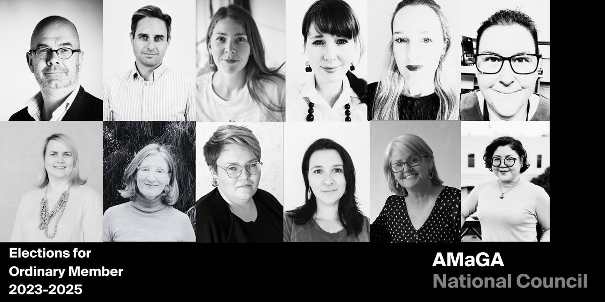 2023 is an Australian Museums and Galleries Association Election Year. Twelve outstanding nominees have been put forward for National Council. The voting period will open on Friday 11 August  and close on Monday 11 September 2023. Inform your vote amaga.org.au/news/amaga-nat…