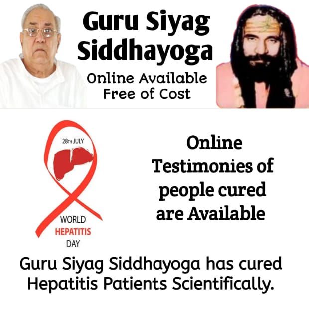 Hepatitis D, or delta virus, is another viral hepatitis infection that only affects people with hepatitis B. Regular practice of Guru Siyag Siddhayoga explained by Kalki Avatar Guru Siyag cures hepatitis.
#worldhepatitisday_2023