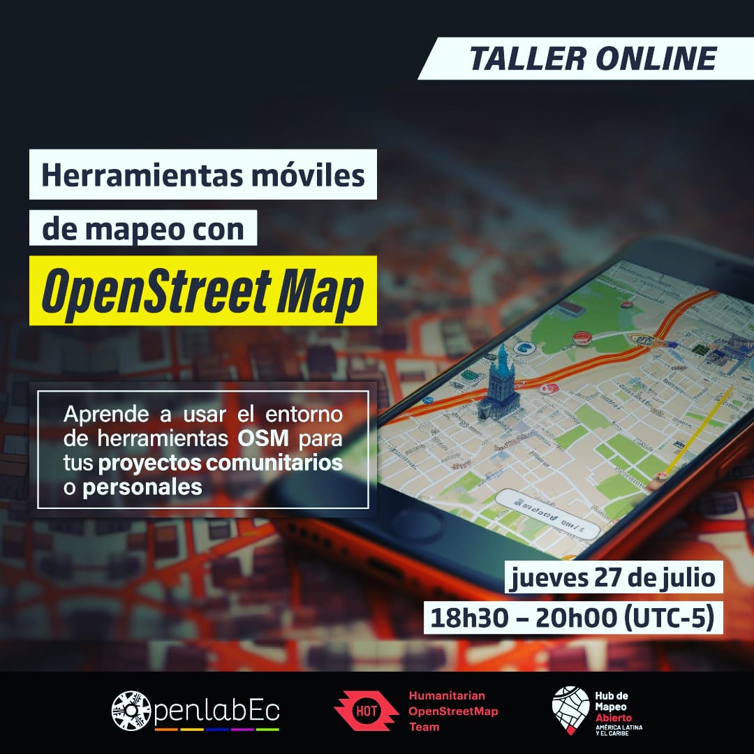MapHubLAC's tweet photo. Un éxito el taller de mapeo móvil q dio @juanchopolas1 con la gente del @OpenlabEc. Hubo asistencia desde Argentina, Ecuador, México y Colombia para aprender sobre @mapillary, OsmAnd, @OrganicMapsApp y @StreetComplete.
Si quieres organizar un taller para tu ciudad contáctanos!!! https://t.co/0g9le5hXZM