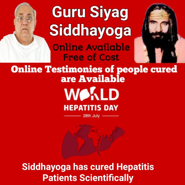 #worldhepatitisday_2023
“Ignoring hepatitis will make the situation worse. Regular practice of Guru Siyag Siddhayoga unveiled by Kalki Avatar Guru Siyag cures hepatitis.