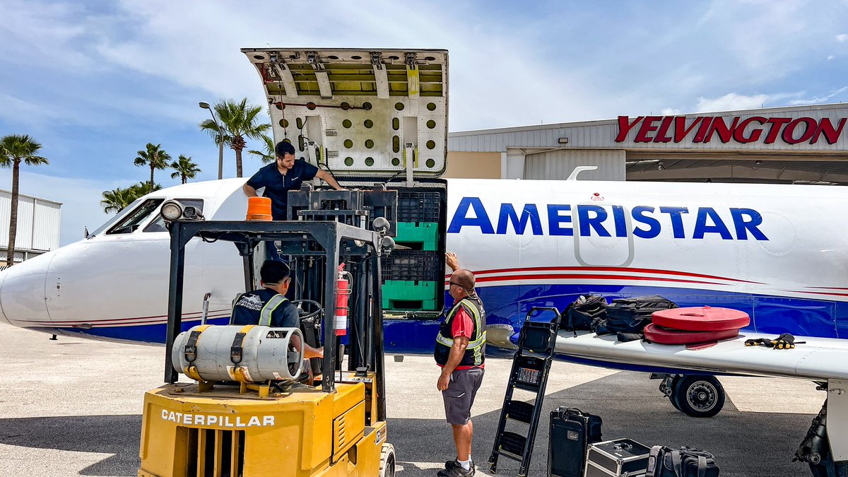 YelvingtonJet's tweet photo. #1 destination for #cargo logistics at #kdab #falcon20 #ameristarcargo #ramplife #cargolife
🦺📦😎😁
#yelvingtonjetaviation #Jet #Planes #CustomerService #Aviation #avgeek #avgeeks #FBO #FiveStarService #fixedbaseoperator #privateairterminal #corporatejet #jetlife #techstop https://t.co/erty4NSbmY