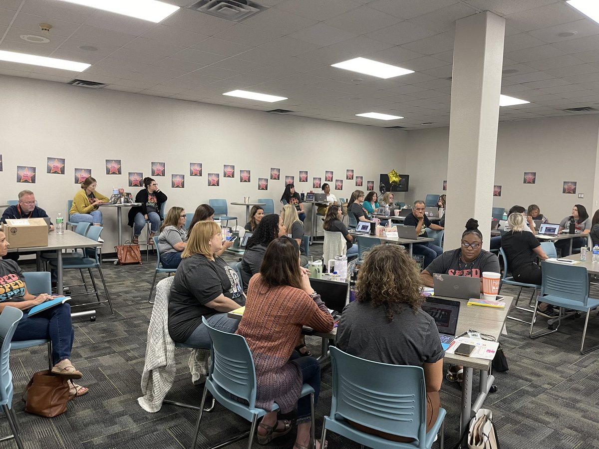 clwilkens's tweet photo. Thereβs nothing more exciting that spending the day with your amazing team! The #SpedSquad had it going on today! @RoyseCityISD https://t.co/yes5Sgf1hG