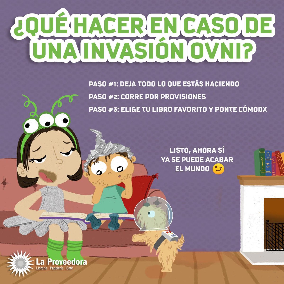 ProveedoraOf's tweet image. Los ovnis qué, nosotros ya conocemos otros mundos 🤓 #LibrosParaTodos
