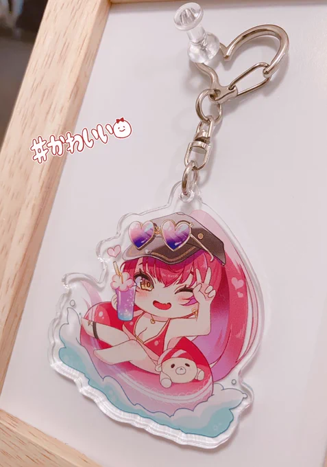 可愛いアクキー届いちゃったぜ… 