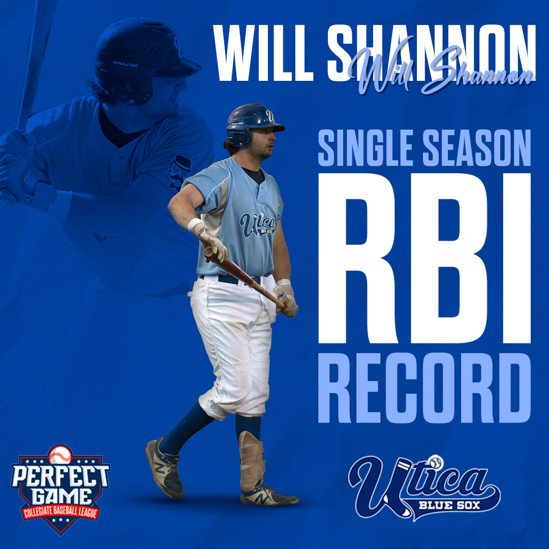 Ubluesox's tweet image. The Blue Sox have a new RBI King 👑 

@wshannon21 now holds the record for most RBIs in a single season by a Blue Sox Player with 41 RBIs!

#BlueSox || #TrueToTheU || #Bluetica