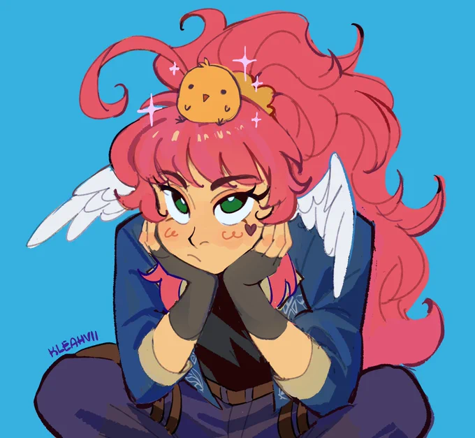 Some silly art trades for @//strawbebbypom and @//pashiegom  