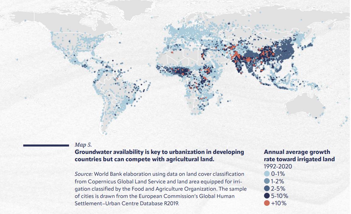 WorldBankWater's tweet photo. Groundwater is the main source of water for half of all urban populations.

But it is undervalued, overexploited &amp; mismanaged. 

Explore how valuing groundwater can underscore its true importance: https://t.co/XWwSNzPfR3 https://t.co/RpkHMK98uT