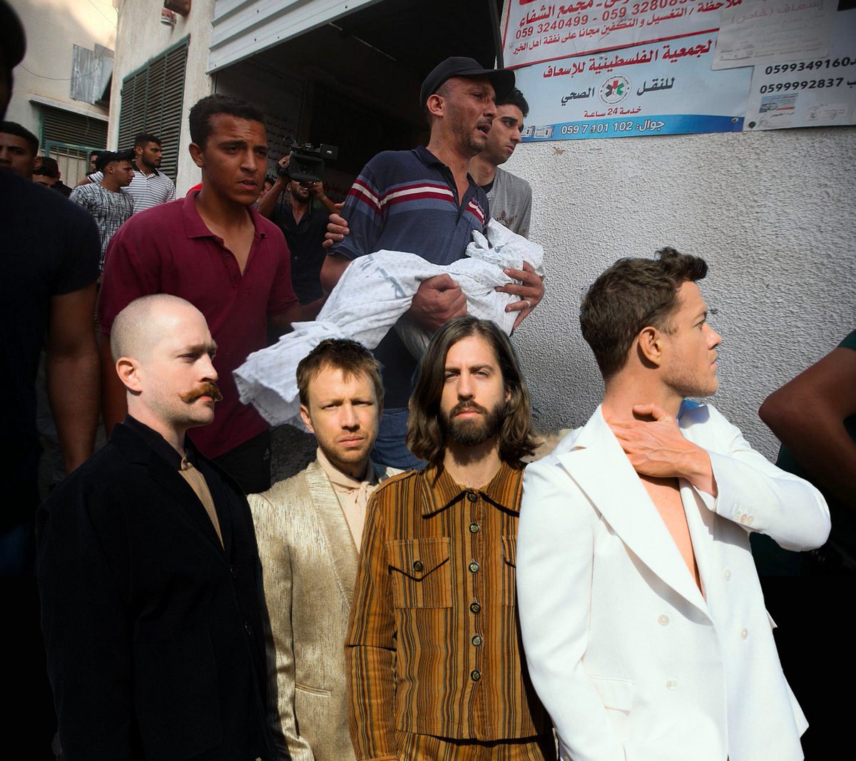 rafaelshimunov's tweet photo. Does @Imaginedragons know that their concert in Israel will take place on what's left of Jarisha, a Palestinnian village ethnically cleansed by Israel on Nakba Day? 

Will they follow Sam Smith and Lana Del Ray to cancel, or will they endorse Israel's continued apartheid? https://t.co/VEqB7hjmN8