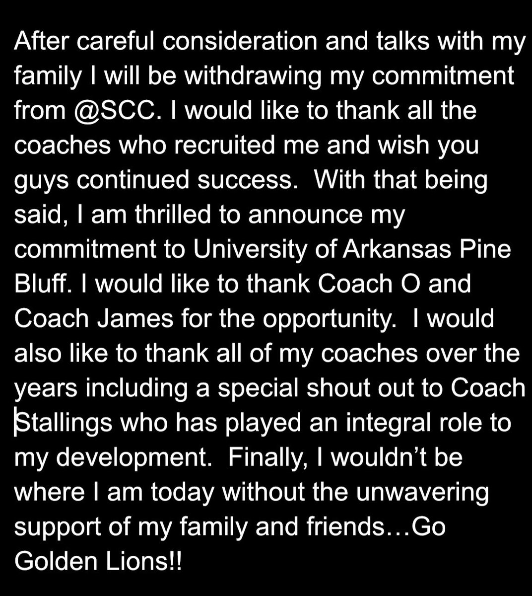 Kenny_J28's tweet photo. 100% Committed!!π€π @WhitesoxAce @SimeonNation @uapbcjames @sdyouman @UAPBLionsBSB @UAPBLionsRoar #D1 #YBARPMADE #AGTG https://t.co/mQ20aTSJ4q
