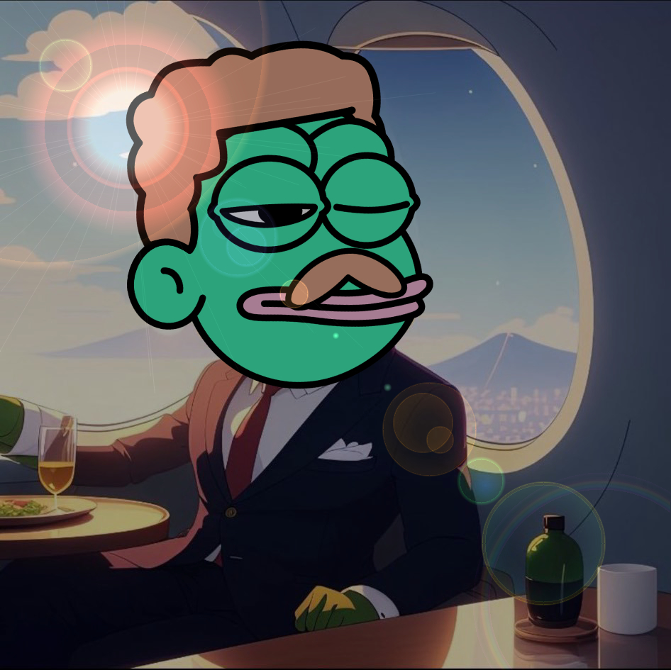 Legends are self made!

 $PEPE + #PEPPIES how full are your bags?