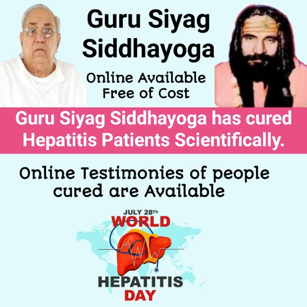 Kalki Avatar Sadguru Shri Ramlal Ji Siyag Siddhayoga 
Divine transformation of human being
Bliss Becoming and Being
#worldhepatitisday_2023