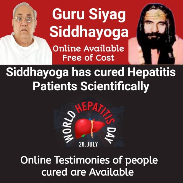 RakeshC58010930's tweet photo. Raw shellfish, fruits, vegetables, and undercooked foods are common culprits in hepatitis A outbreaks.  Regular practice of Guru Siyag Siddhayoga unveiled by Kalki Avatar Guru Siyag cures hepatitis.
#worldhepatitisday_2023 https://t.co/INmyBbmslG