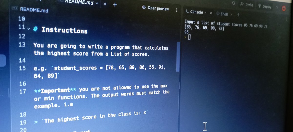 princekaif101's tweet image. #Day4
#project4
Solved 4 #problems today
All the 4 problems successfully executed 
Look at problems and solution of my #day4 of #100DaysOfCode 
#python
#100daysofcodechallenge 
Feel free to follow for more challenges and solution 
Thank you