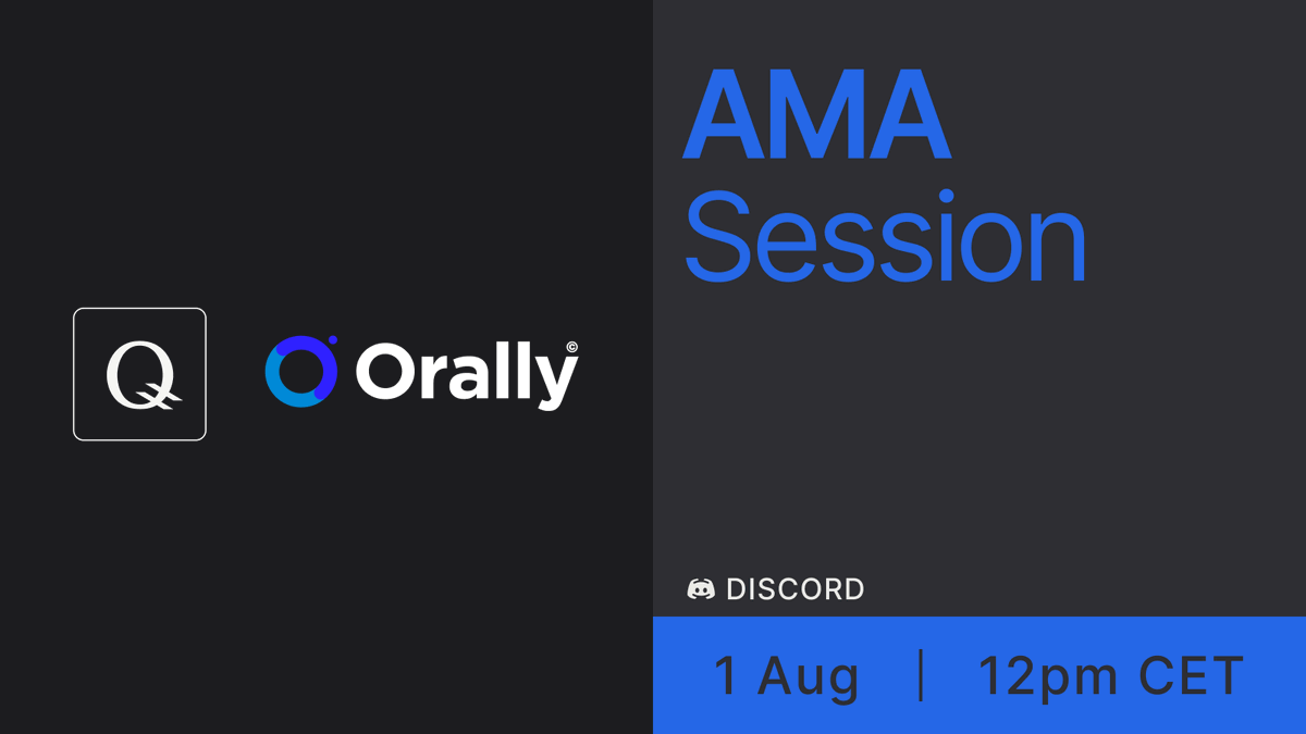 👽 Did aliens drop the blueprint for #blockchain and oracles on earth? 🌍

🛸 This cutting-edge tech seems light years ahead!

🚀 Embark on an interstellar AMA journey with <a href="/orally_network/">Orally ∞</a> at 12pm CET August 1st. 🌀 Hyperjump to: buff.ly/40vFnyA