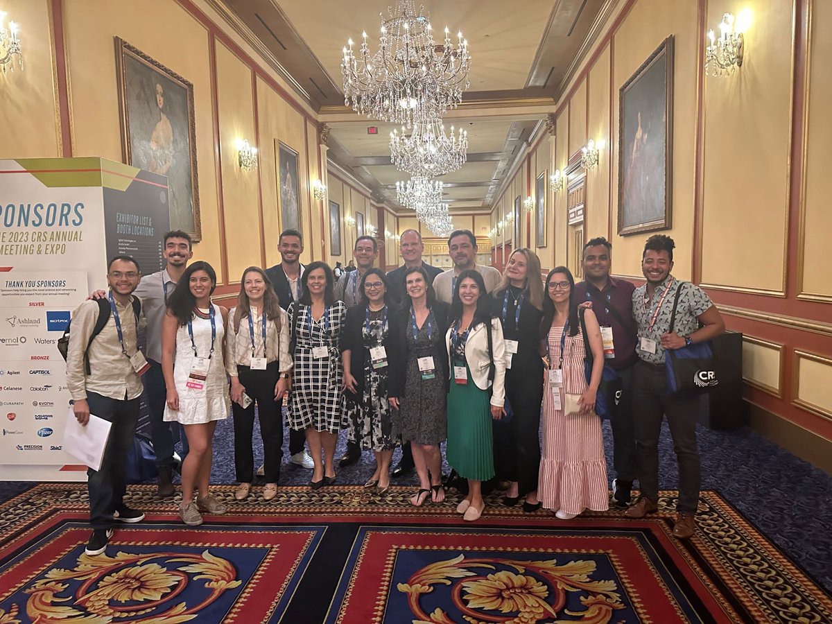 sipcarneiro's tweet photo. There are so many brilliant Brazilians around the world! I was so positively surprised to meet you all at the #CRS2023! 🎉 https://t.co/RyPqJAqCmE