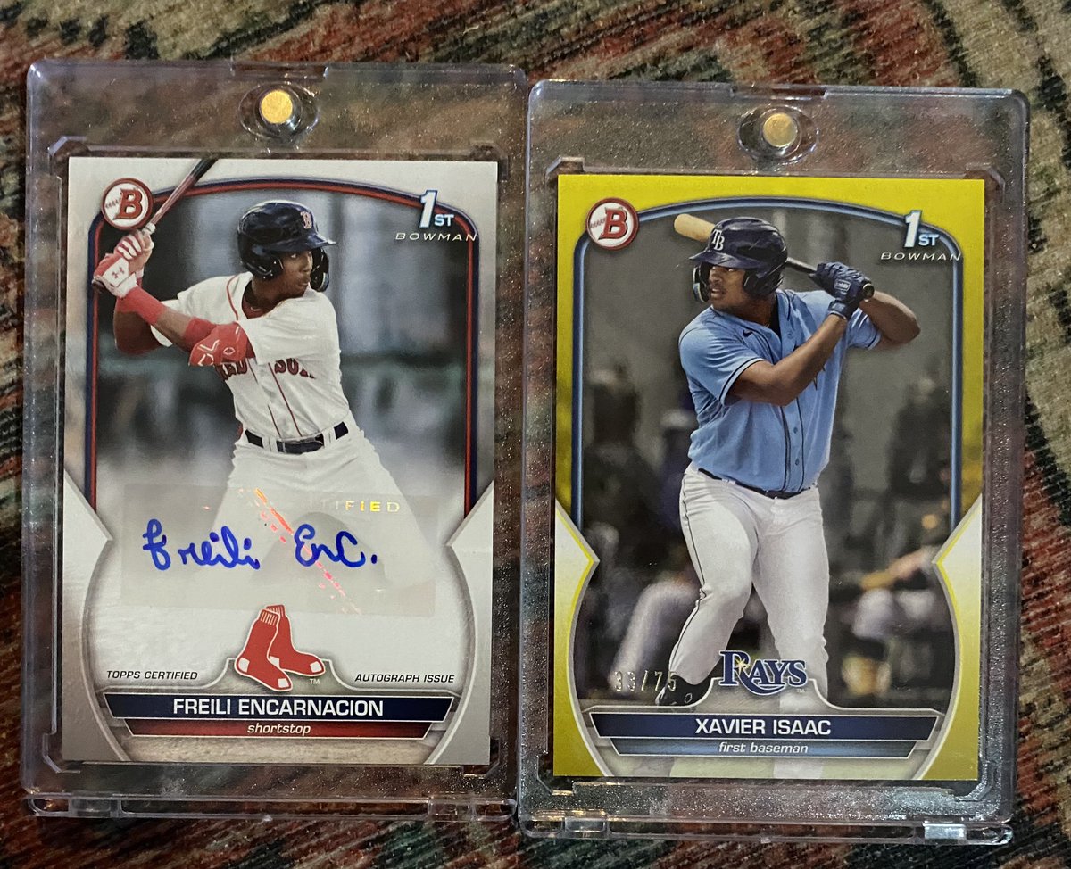 Dromani33's tweet photo. my first autograph in the Bowman set.. @CardPurchaser https://t.co/oaPYaHkn5H