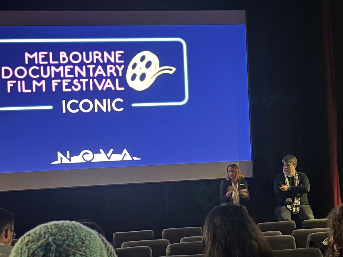 Great discussion from <a href="/Eli_melb/">Elisa Hill</a> and <a href="/FranksMicrolab/">Applied and Environmental Microbiology Group</a> after the <a href="/InvisibleExtDoc/">The Invisible Extinction (microbiome documentary)</a> screening at <a href="/MDFFest/">The 10th Melbourne Doc Fest / Naarm Doco Film Fest</a> last night! 

Highly recommend the film feat. @BlaserLab (and their cute love story with Gloria Dominguez-Bello 💕) 🦠🧫👶🏻