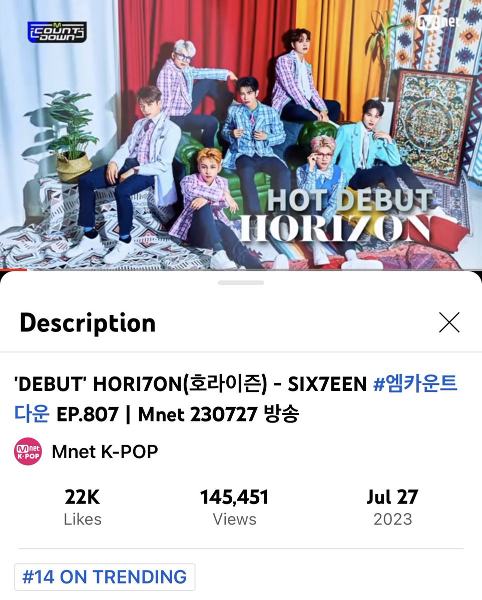They are number 14 trending naaa!!🥹