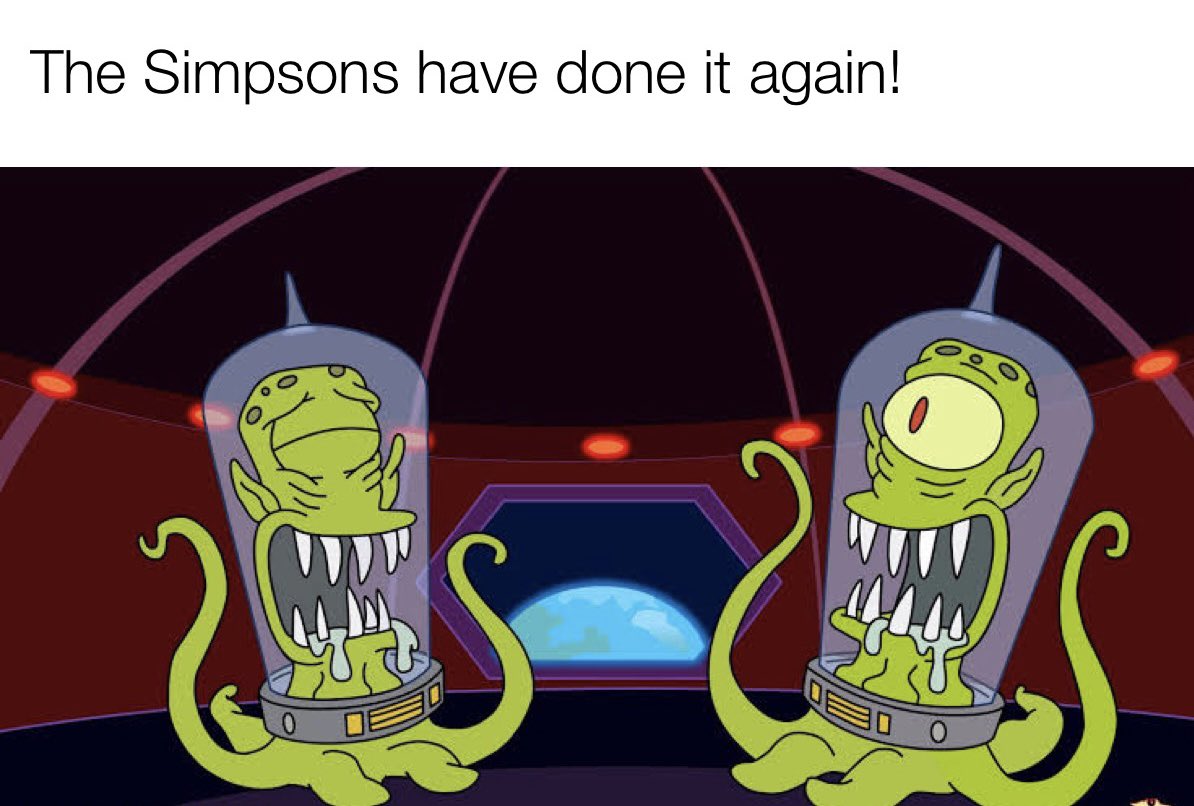 OMG they’ve done it again!
#aliens #AliensOnEarth #Aliens