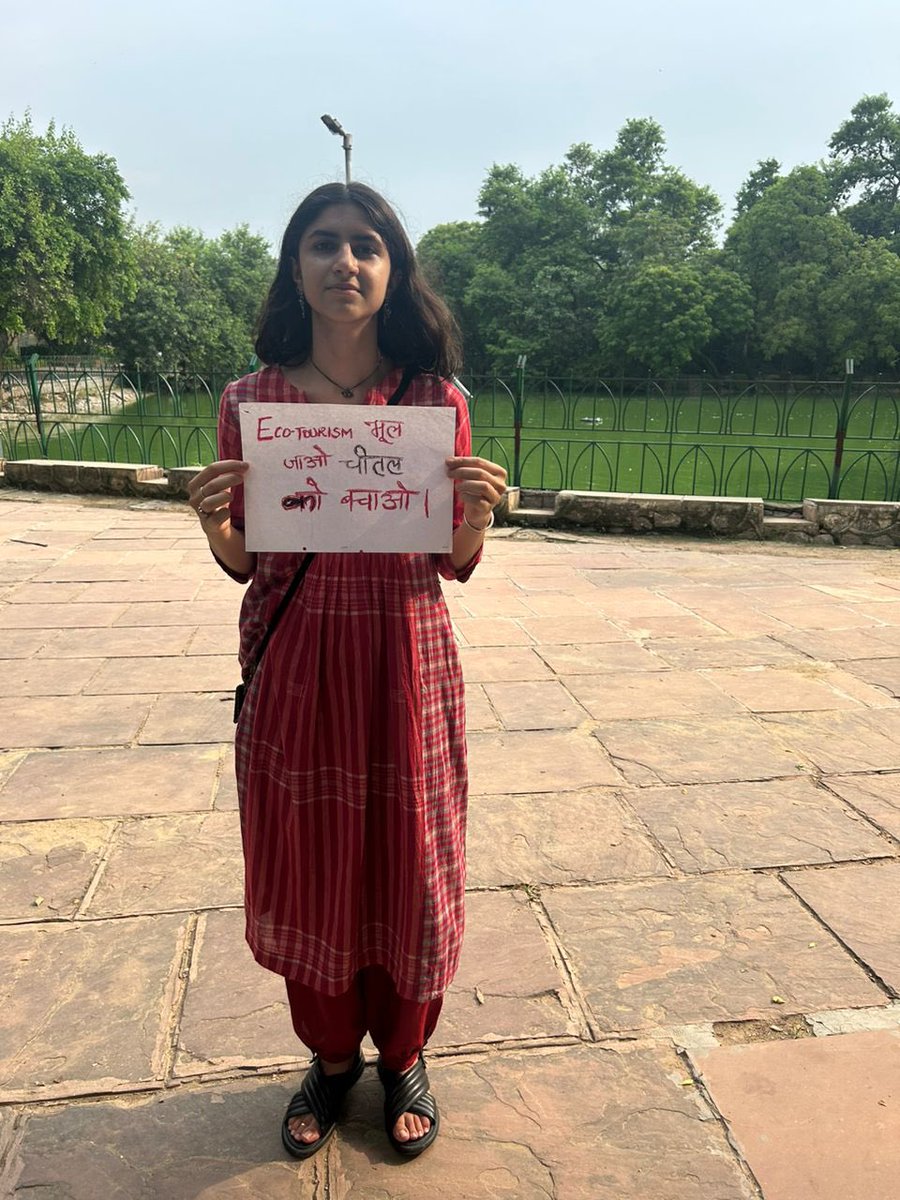 Citizens unite to #SaveDeerPark✊People in Delhi are coming together to protest the closure of Deer Park and advocate for better management solutions. Let's support their efforts to protect wildlife and preserve our beloved recreational spot. #CitizensForNature #NoToEcoTourism