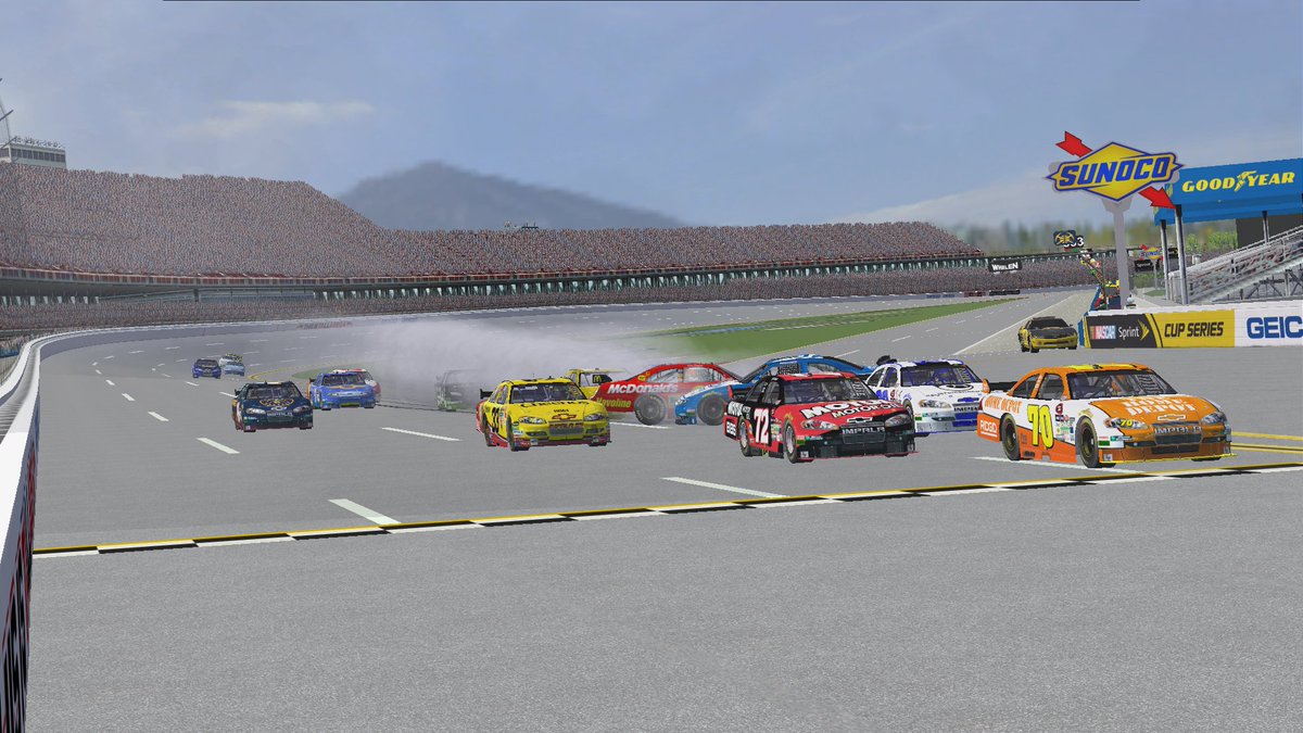 SCR_NR2003's tweet photo. Garson Mooyoung leads an SCR 1-2-4 as he WINS the EPRS Talladega Day Race!
Ryan Santana and Ethan Mingolelli ran great races to secure vital points as the team aims to secure both World Championships!
#essereSCR💙 https://t.co/ymZYxvi4qE