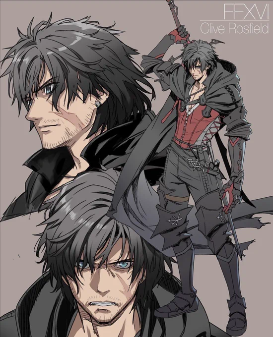 FF16サブクエ含めてクリアしました!良かった!素晴らしかったです!クライヴくんむっずでも好き!いい男! #FF16 