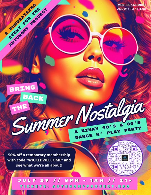 Hey you, ticket sales close in 36 hours for this Saturday's dope kinky dance party at @WickedEden. You