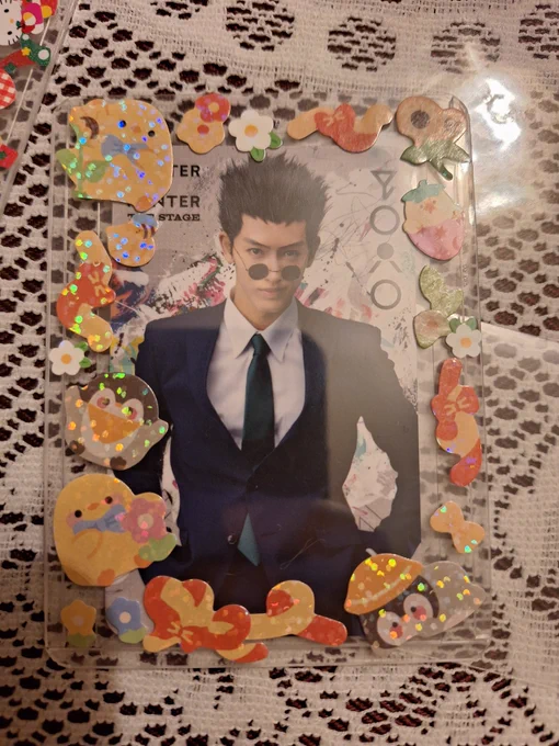 My friends wanted to decorate photo cards together   it was fun! 