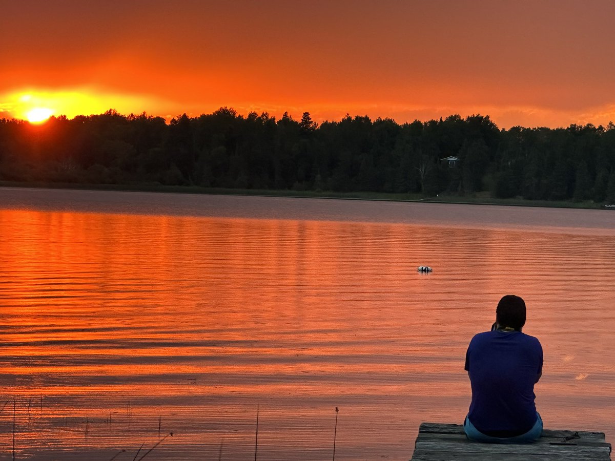 Sunset. Northwestern Ontario. July. #lakelife #summer #sunsets #northwesternontario