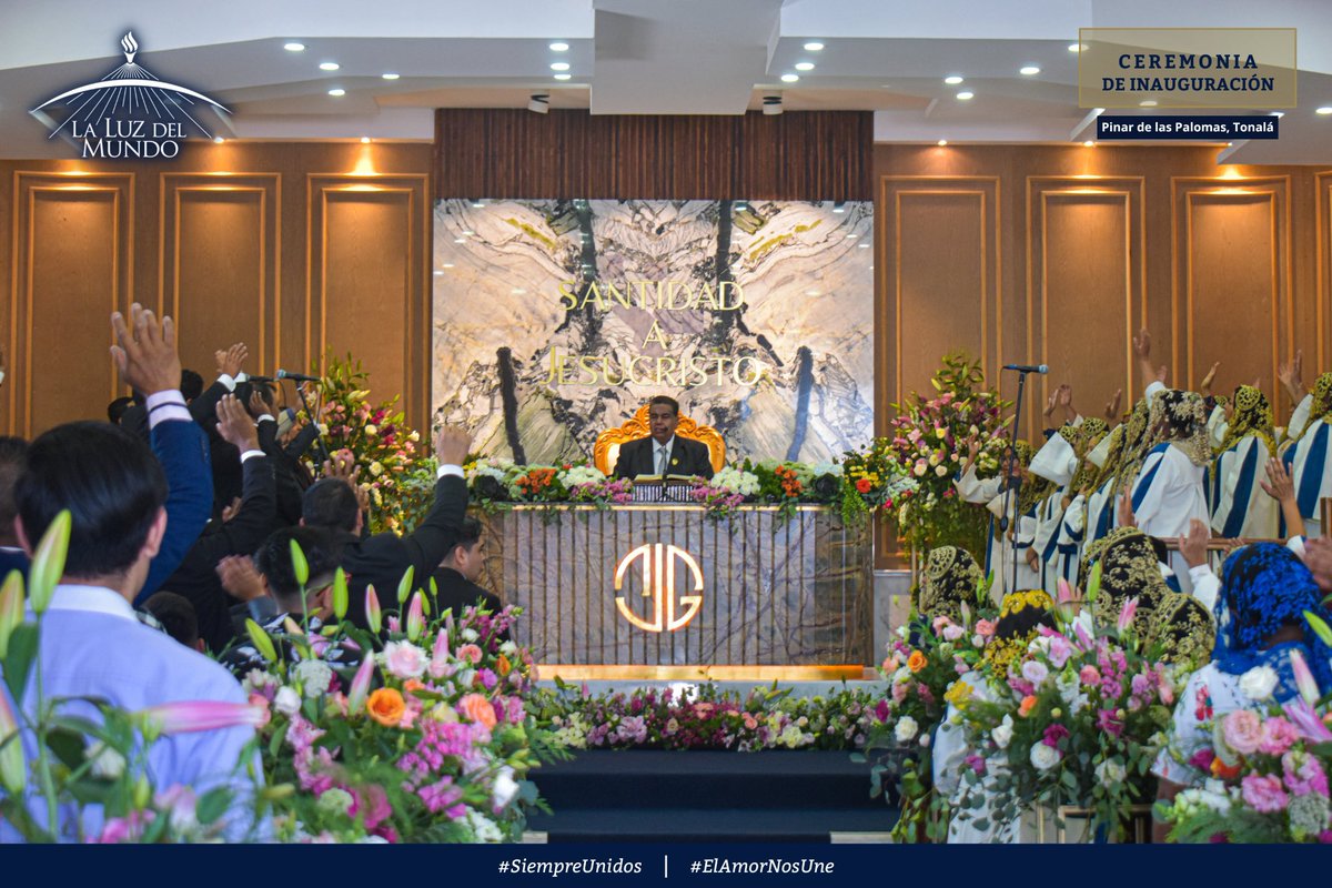iglesialldm's tweet photo. Se Inaugura Casa de Oración en El Pinar de Las Palomas, Tonalá

El Señor continúa bendiciendo a las congregaciones, el evangelio se sigue expandiendo por todo el mundo y por medio de la predicación del Apóstol de Jesucristo Naasón Joaquín García. 

#SiempreUnidos | #ElAmorNosUne | #SeguimosAdelante