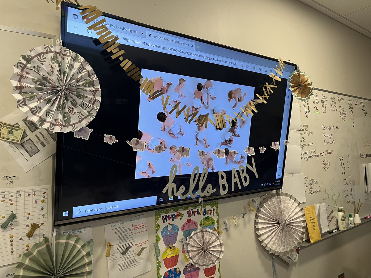 Our residents held a baby shower today to welcome the soon to be new additions to the #ENT family!🐣 <a href="/maxhemmrich/">Maximilian Hemmrich</a> <a href="/NamanJulia/">Julia Naman Thomas</a> #FutureOtolaryngologists