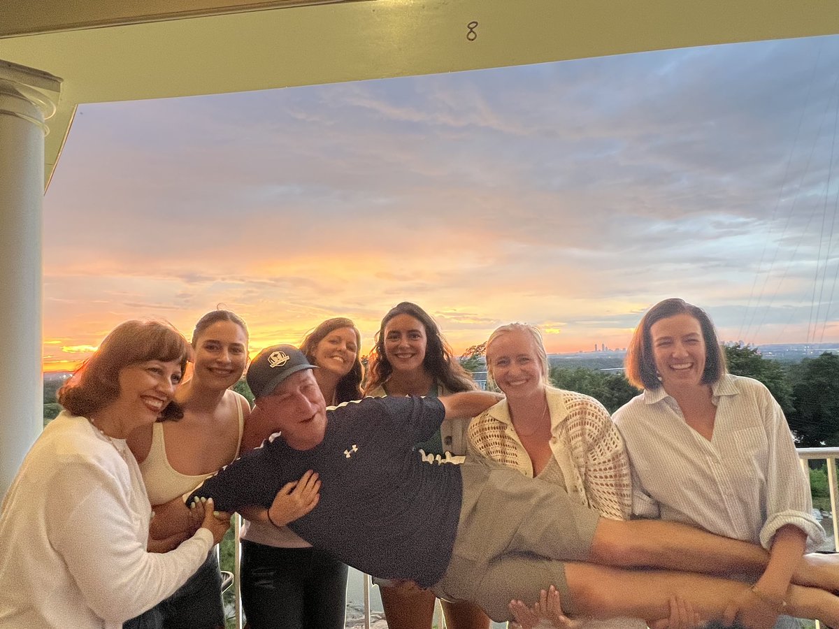 CoachKristenMcD's tweet photo. Got to hang with this amazing crew tonight and finally give Pat Russell the moment he’s been waiting for. So lucky to have coached these “kids”.
#Wamps💙 https://t.co/maGHKkAZYb