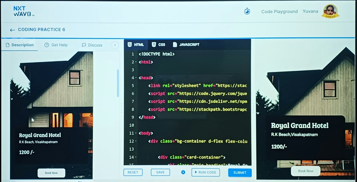 AddhankiYuvana's tweet photo. Hello Connections 👋, Today I completed my coding practice 6 and it has gone well .I also got my 5th week's reward and I am pretty excited to learn more #CCBP4.0 #coding #consistency #codetowinchallenge @nxtwave_tech @rahulattuluri @sashankreddy07 @girishakash13 https://t.co/rYQaZHCuzP